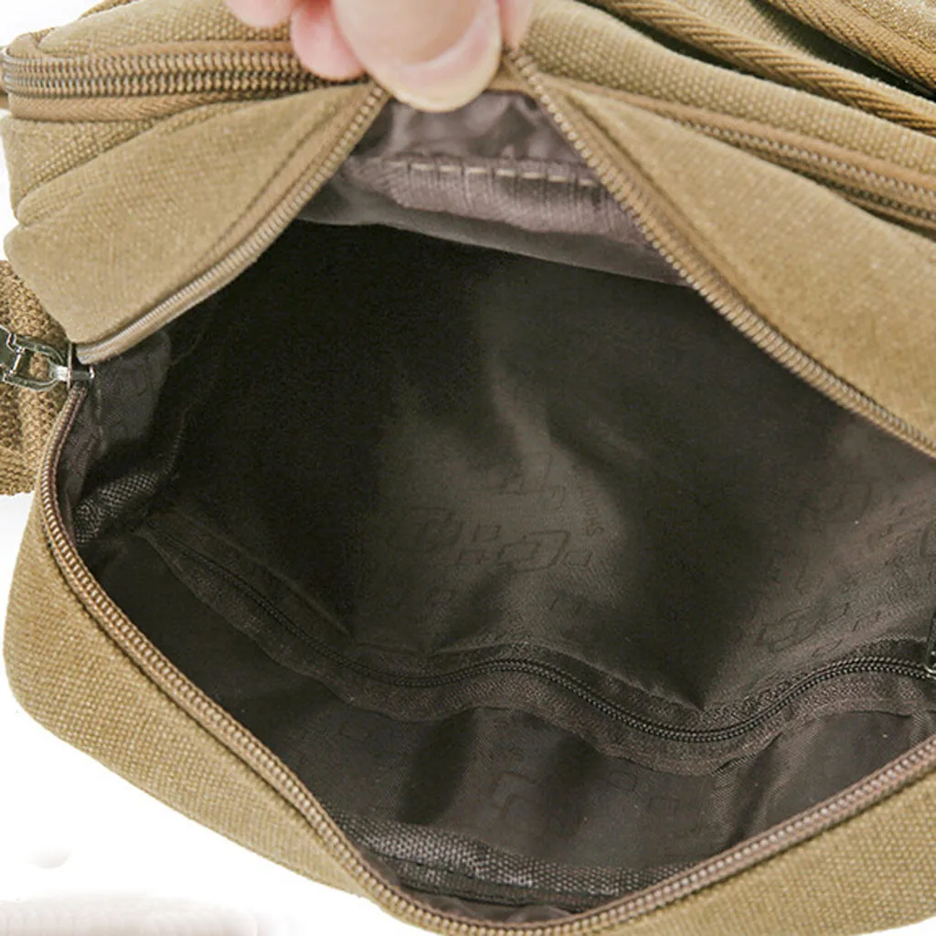 Aelicy Модные женские холщовые одноцветные сумки через плечо, сумки-мессенджеры, спортивные сумки для мобильных телефонов
