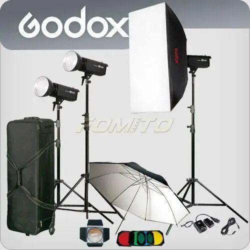

Godox TC300-D 3pcs*TC Series Studio Flash Kit Video Photo Studio lighting kit Flash Kit photography flash lighting kit TC300