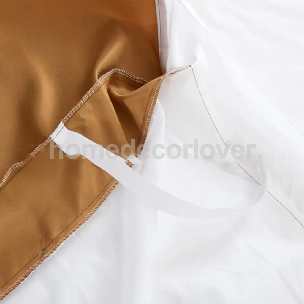 Luxury Plain Dyed Poly Polyester Platform Base Valance Sheet Bed Skirt Apron (Full, Queen, King Size Choice)