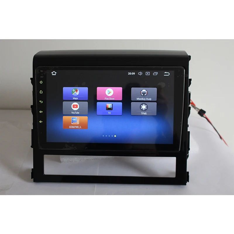 Cheap Lenvio 4GB RAM 32GB ROM Octa Core Android 8.0 Car DVD Radio GPS Navigation multimedia For Toyota Land Cruiser 200 2016 2017 2018 3