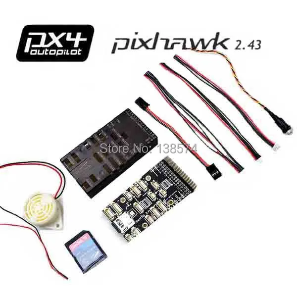 

Pixhawk PX4 Autopilot PIX 2.43 Flight Controller 32 bit ARM Set + 6H GPS better than APM2.6