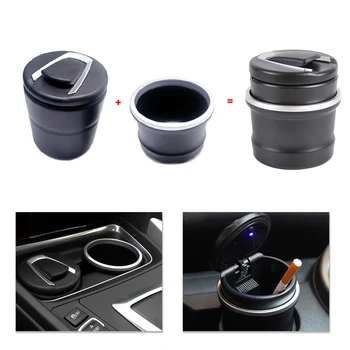 

CITALL Interior Cigarette Ashtray Special Storage Box + Blue LED For BMW 1 3 5 7 series X1 X3 X5 X6 E70 E71 F30 F10 F01 F13 F15