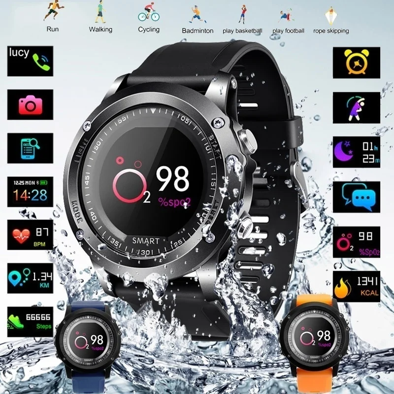 

Teamyo Smart Watch Men Women Fitness Tracker Bracelet Blood Pressure Heart Rate Monitoring Smartwatch Connect IOS Iphone Android