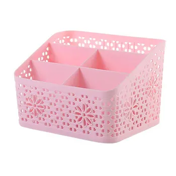 

Multi Lattice Office Desktop Storage Box Plastic Sundries Rack Skin Care Product Cosmetics Storage Box