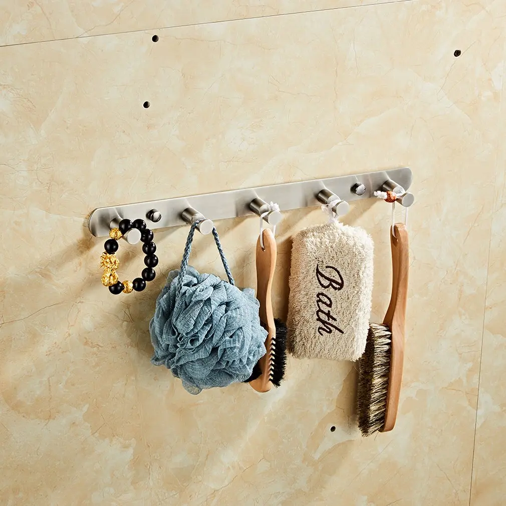 

Hooks Bathroom Door Hanging Rack Kitchen Hanging Organizer Door Clothes Hanger Hooks Door Rack Towel Holder