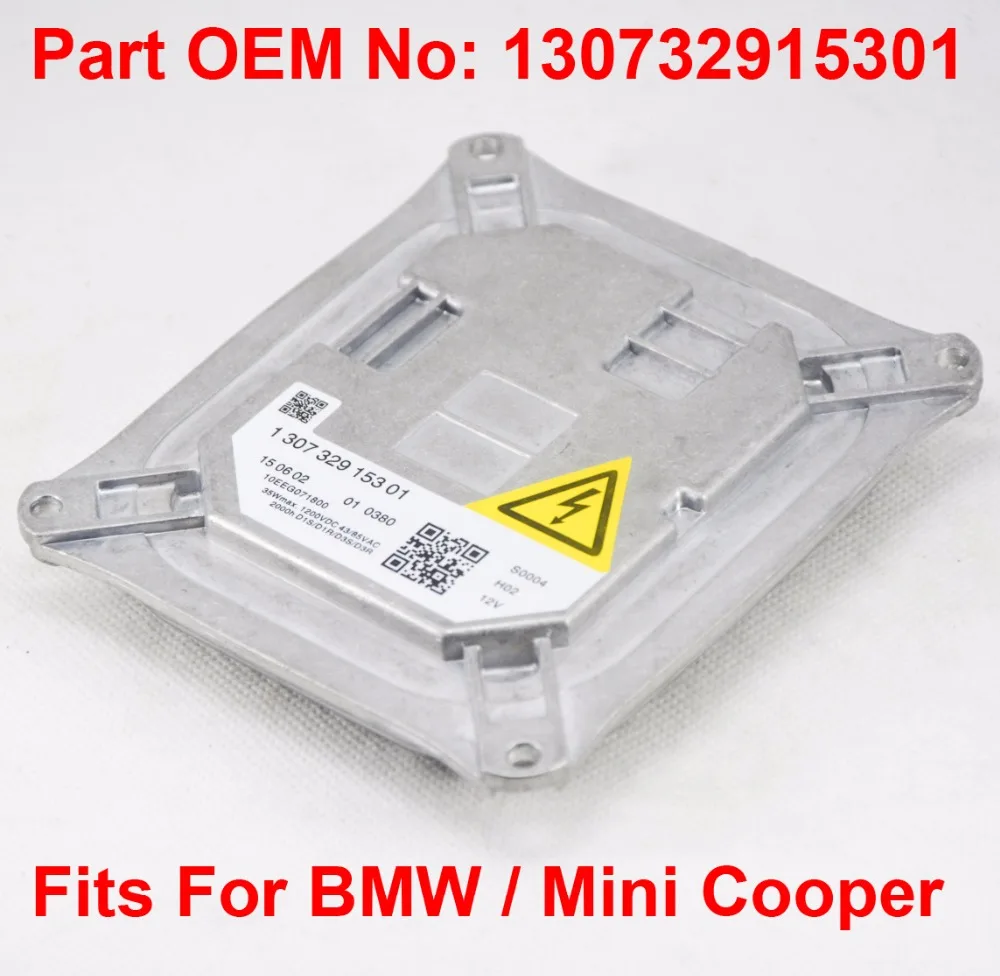 

2x 12V 35W D1S D1R D3S D3R OEM HID Xenon Headlight Ballast Control Unit Car Part Number 130732915301 Fits For BMW Mini Cooper