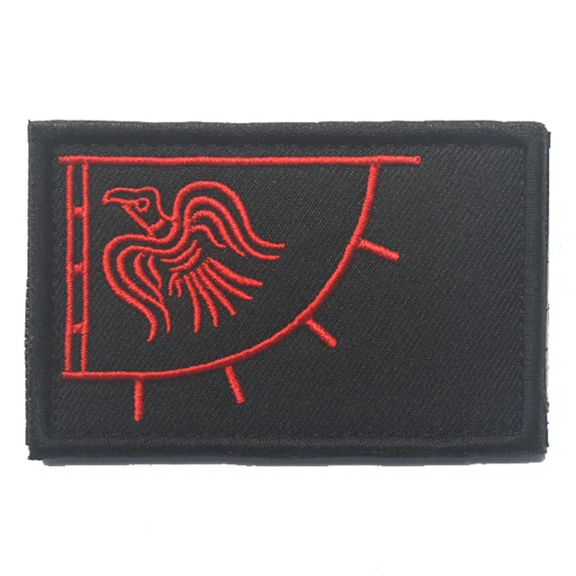 Ворон символ Одина Unicursal Valknut Valhalla тактические Викинги боевой патч Blackbird Sun эмблема военный значок аппликация патч - Цвет: Blackbird Sun
