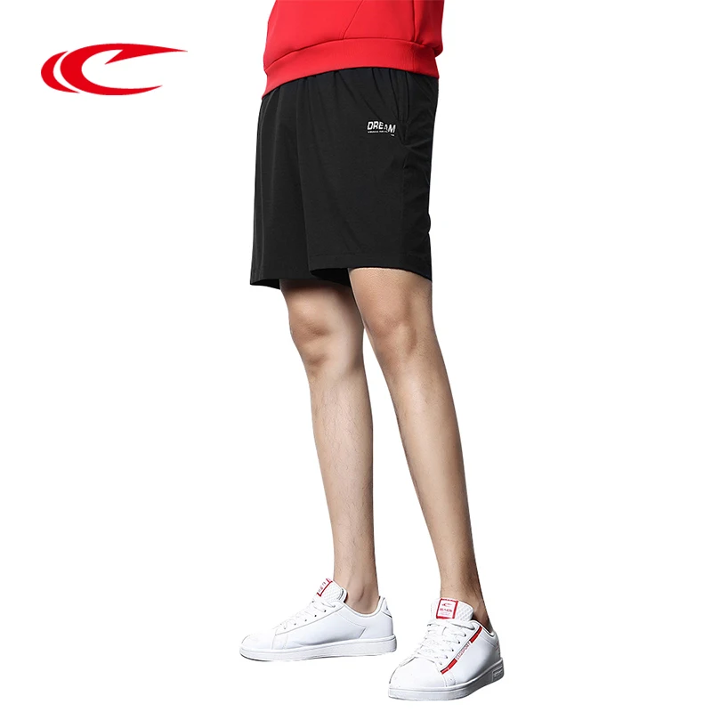 

SAIQI A New Men Summer Slim Shorts Gyms Fitness Bodybuilding Running Male Shorts Knee Length Breathable Shorts Sportswear 139261