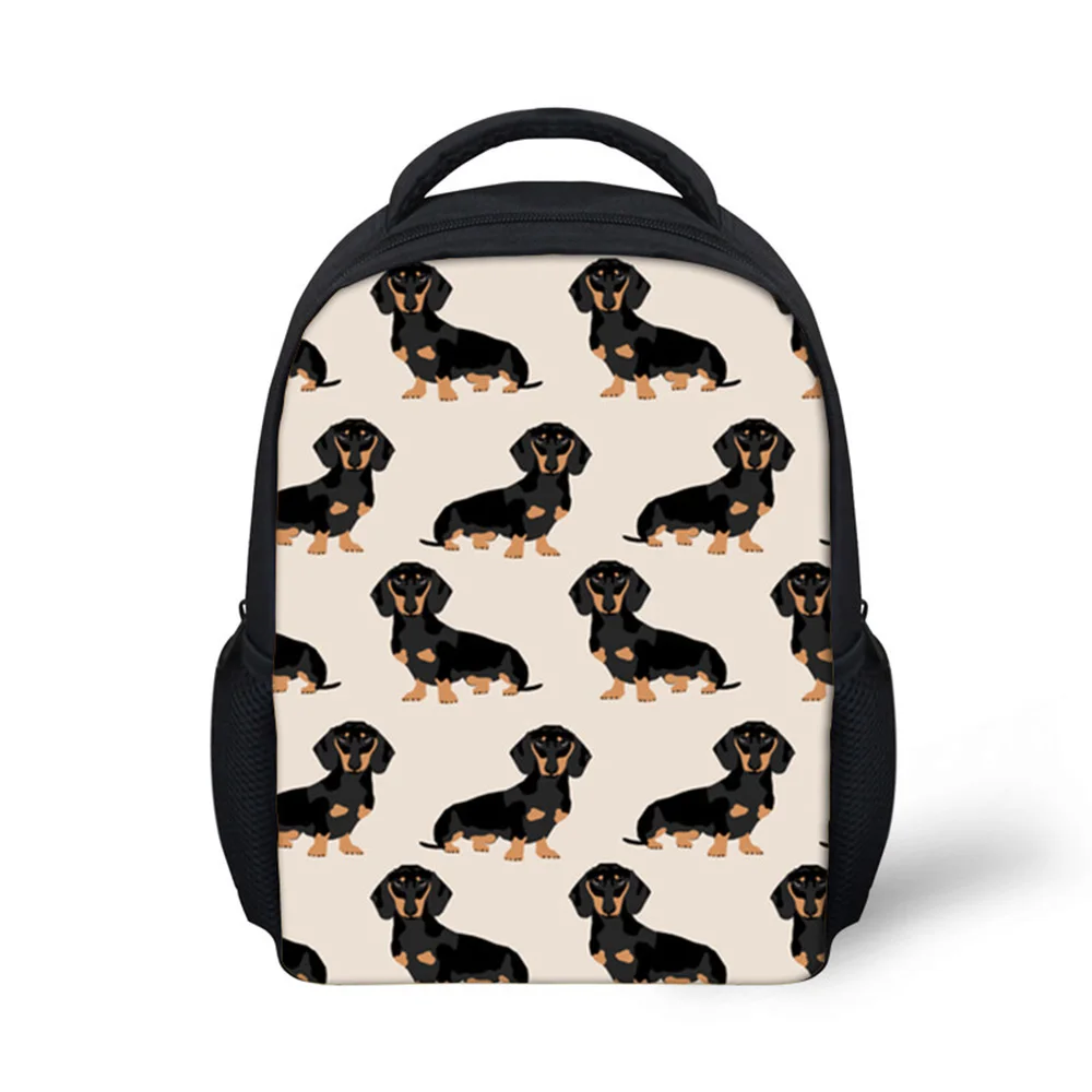 Школьные ранцы Doxie Dog с узором таксы для детей ранец мальчиков и девочек школьный
