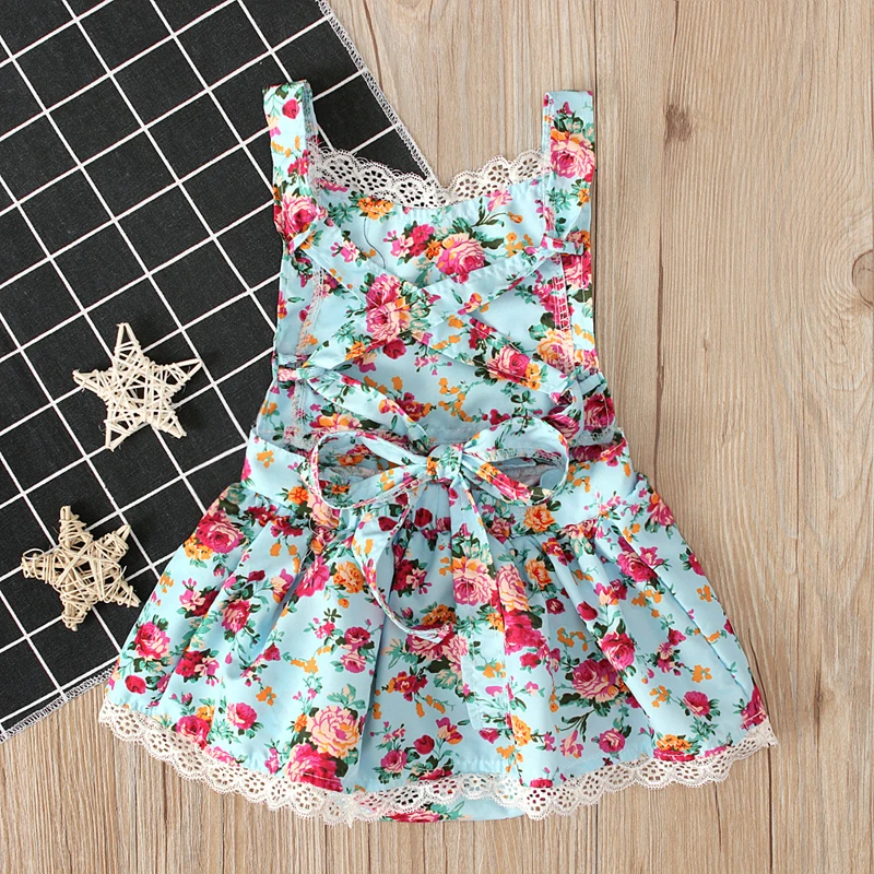 New Family Matching Clothes Kids Baby Girls Sister Matching Floral Clothes Jumpsuit Romper Dress Outfit Set Baby Girls Clothes