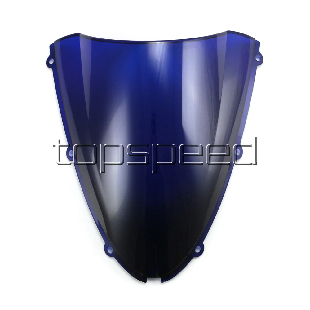Лобовое стекло мотоцикла для Kawasaki Ninja ZX6R 2005 2006 2007 2008 /ZX10R 2006-2007 синее | Автомобили и