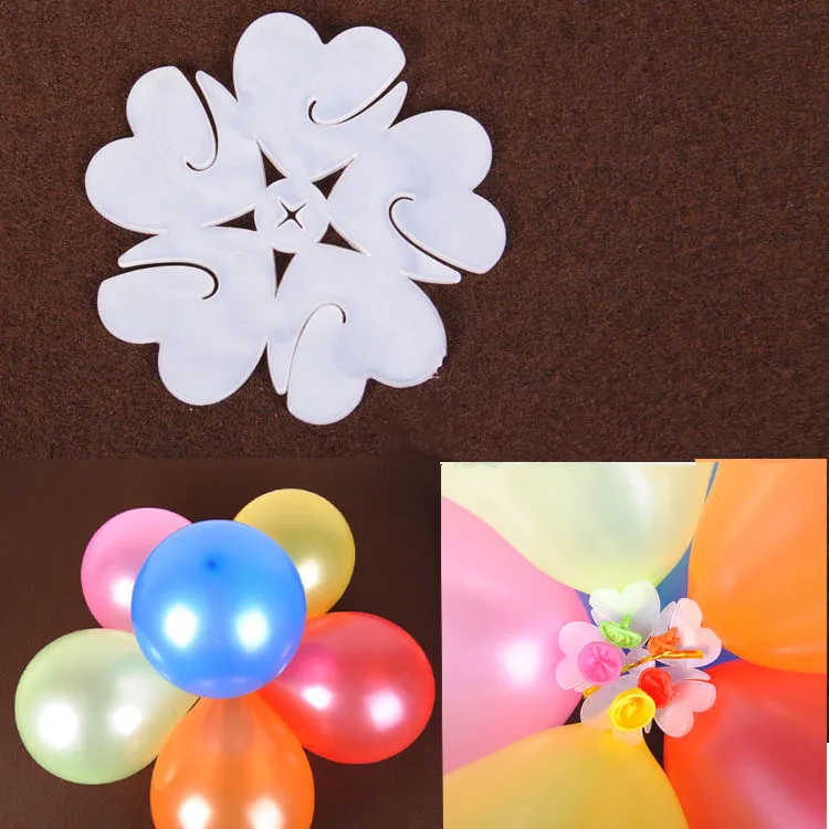 10pcs/lot Balloon Clip Buckle Plastic Ballon Bracket Connector Ring Arch Wedding Birthday Party Supplies | Дом и сад