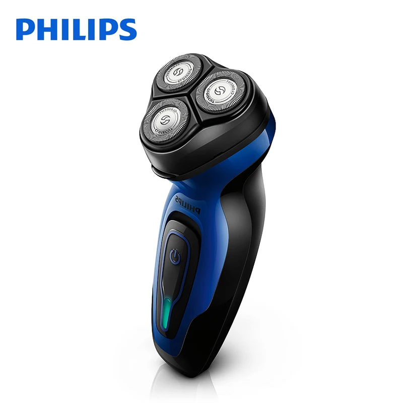 Электробритва Philips YQ6008 вращающаяся перезаряжаемая электрическая бритва 100-240 В с тройным лезвием, вращающимся лицом, бородой для мужчин