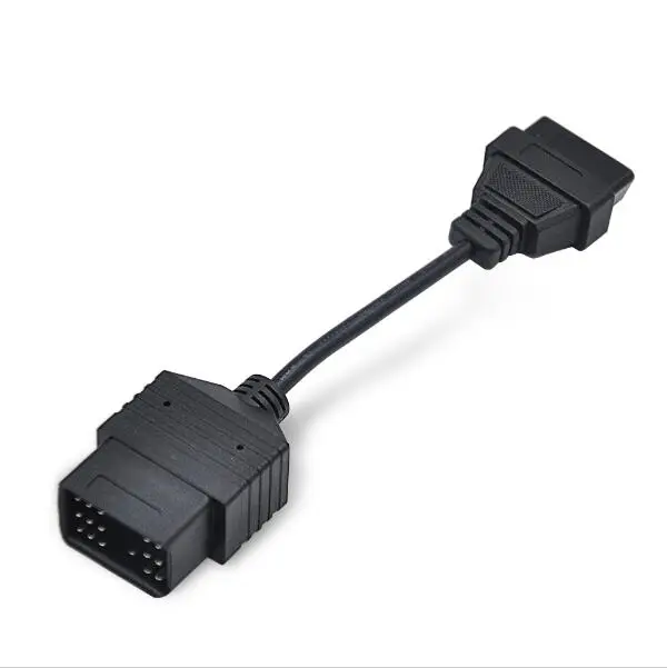 Для Toyota 22pin женский 16Pin OBD2 Кабельный разъем адаптера Toyota 22 16 Pin-код Toyota 17Pin OBD1 к OBD2 соединительный кабель