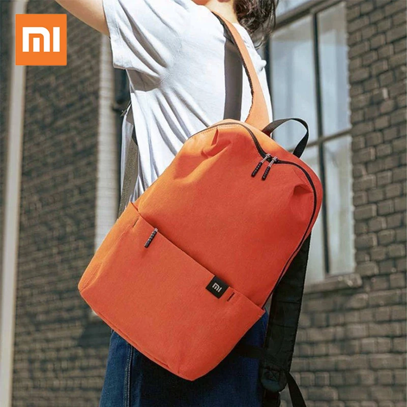 Original Xiaomi Mi Colorful Backpack 8 Colors 10L Bag 165g Weight Small Size Shoulder Leisure Sport Chest Pack For Men Women Bag