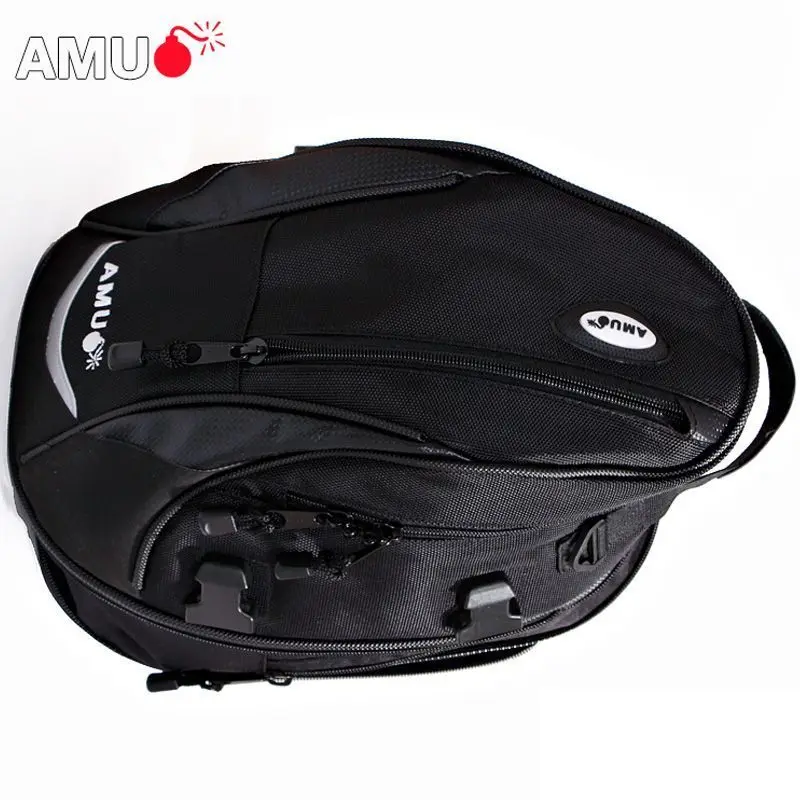 

Fashion Oxford shoulder saddle Bags Motorcycle bag waterproof tail moto tank luggage bag moto pierna