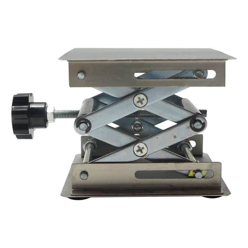 

LY 100x100mm Lifting platform table max adjust height 110mm for desktop laser engraving machine marking machine