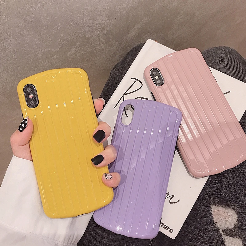 

Fashion Tough Trunk modeling Phone Case For iphone XS Max XR X Case For iphone 6 6s 7 8 plus Back Cover Luxury Cases