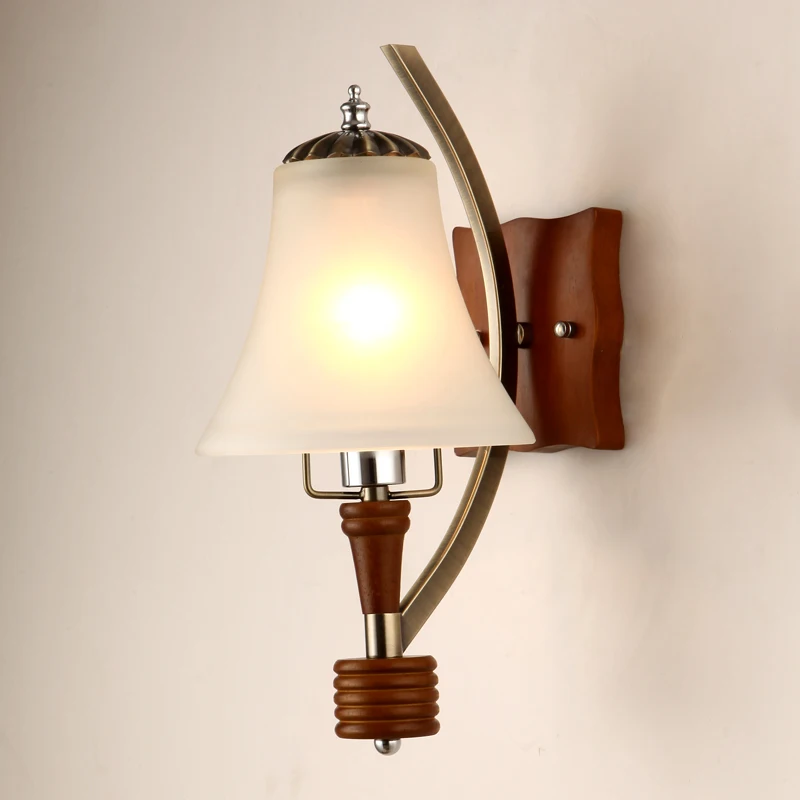

Free shipping Fashion vintage style bed-lighting american stair wall lamp