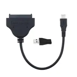RIITOP USB-C к SATA конвертер USB 3,1 type-C Кабель-адаптер для 2,5 "жесткого диска SSD с USB C к USB3.0 адаптер