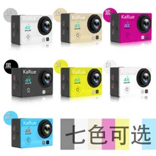 KaRue AK68 экшн-камера HD 30 M 4 K 1080 P 2," lcd Wifi водонепроницаемый шлем дайвинг мини камера Экстремальная Мини спортивная камера