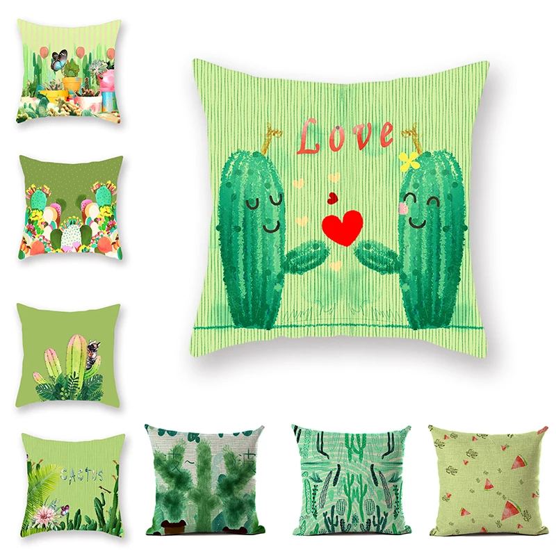 avocado cushion fluffy