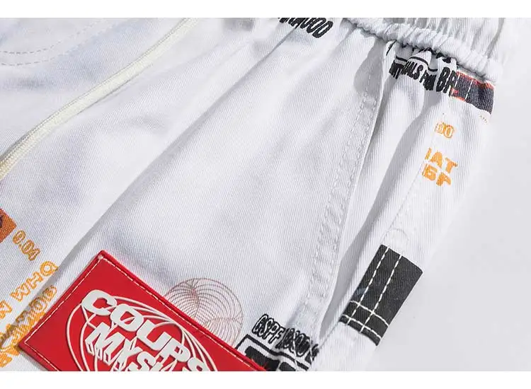 Aolamegs Shorts Men Multi-pictures Print Bermuda Beach Knee-length Shorts Hip Hop Elastic Waist Mens Summer Sweatpants (9)