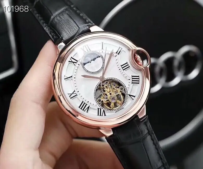 

HWG0105 Mens Watches Top Runway Luxury European Design Automatic Mechanical Watch