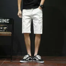 Солнечная система мужские джинсовые шорты хорошего качества мужские короткие джинсы хлопок твердые прямые короткие джинсы мужские синие повседневные короткие джинсы