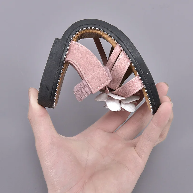 Summer Sandals For Girls Slip On Shoes 2019 Fashion Sandals Girl Shoes Floral Leather Princess Beach Shoes Kids Rubber Sandals Summer Sandals For Girls Slip On Shoes 2019 Fashion Sandals Girl Shoes Floral Leather Princess Beach Shoes Kids Rubber Sandals