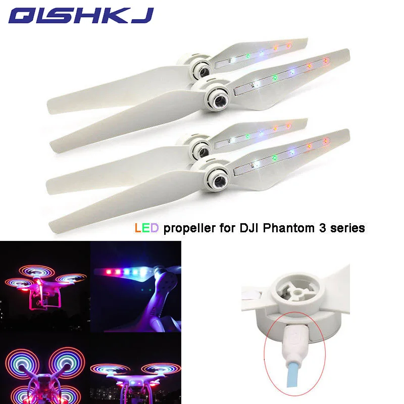 DJI Phantom 3 Профессиональные/Advance/se/стандартные usb зарядсветодиодный светодиодные