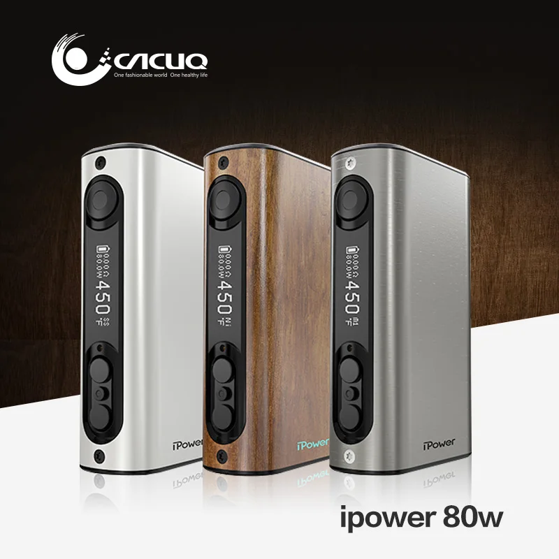 Original Eleaf ipower TC80W Temp Control Eleaf ipower 80W with 5000mah battery new firmware with smart