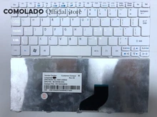 US Big Enter Laptop keyboard for Acer Aspire One 521 522 533 D255 D255E D257 D260 D270 AO521 532H AO532 NAV50 ZE6 ZH9 White UI new original dd0ze6lc000 dd0ze6lc002 lcd led video flex cable for acer aspire one d257 d270 one happy 2 gateway lt28 lt40