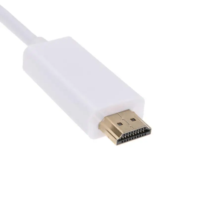 1 8 м Mini Displayport мужчина к HDMI видео конвертер адаптер USB кабель с вилкой DP to шнур