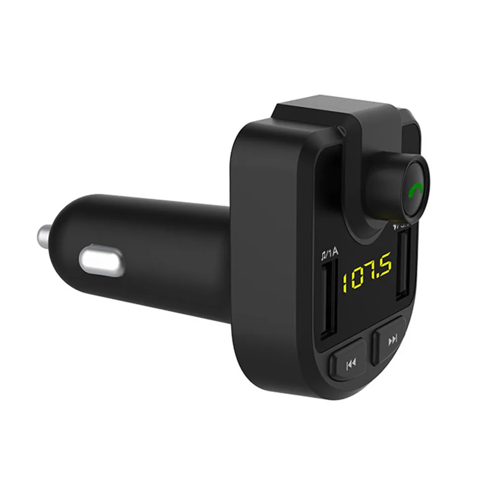 Автомобильный комплект громкой связи Беспроводной Bluetooth FM 4,0 3,0 2,0 передатчик ЖК-дисплей MP3 плеер USB Зарядное устройство 3.1A автомобильные аксессуары громкой связи