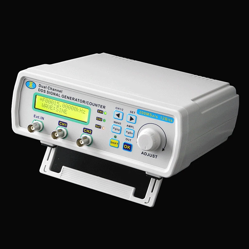 

Mini Signal Generator DDS Function generator Digital Dual-channel Arbitrary sine Waveform Frequency generator 200MSas 25MHz