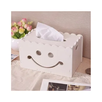 

Creative Tissue Box Ornament Wood Composite Board Storage Tissue Box Sundries Storage Desktop Tissue Box Storage Organizer Gifts