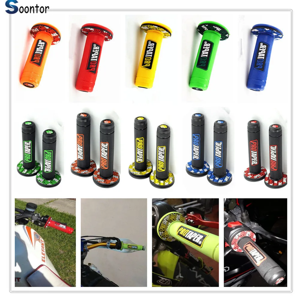 

2018 NEW Handle Grip Motorcycle Dirt Pit Bike Rubber Gel Hand Grips FOR Ducati 999 S R DIAVEL CARBON S4RS STREETFIGHTER 998R