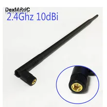 Wifi антенна 2,4 Ghz 10dbi Omni SMA male booster Антенна wifi для USB модема Новая wifi антенный разъем