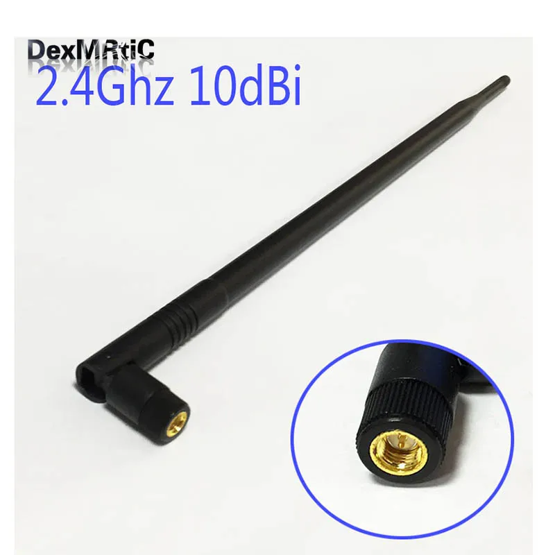 Wifi Antenna 2.4Ghz 10dbi Omni SMA male booster Antenna wifi for USB