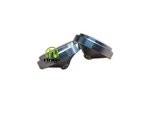 Speaker Feet Spikes PC Machine Mats Pads 4PCS Diameter 39mm height 19mm all aluminum Power amplifier machine Aluminum feet