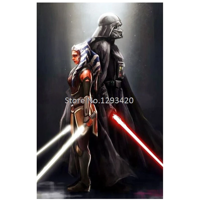 

Diamond Mosaic Star Wars 5d Diamond Painting new Cross Stitch Diamonds Embroidery Full Square Drill Home Decoration