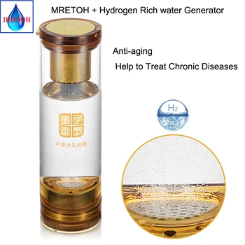 

Rechargeable Hydrogen Rich Generator Water Bottle MRETOH 7.8Hz /Molecular Resonance Effect Technology Detoxify Improve Sleep