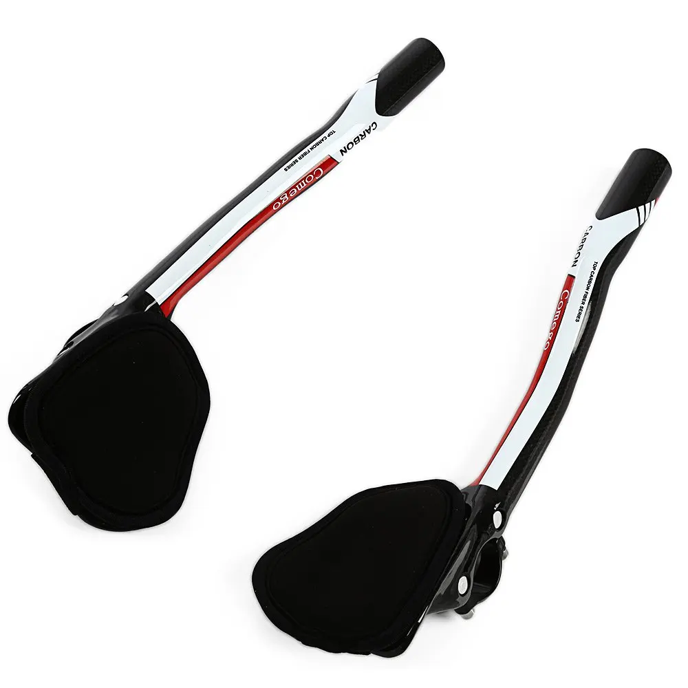

Comego 400*31.8mm Bicycle Extended Handlebar Bicycle Rest Handlebar 3K Full Carbon Finish Rest Bar TT Road Bicycle