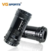 PF30 BB30 Ceramic Axis MTB Road Bike Counterlock Press Ultralight 68/73mm Screw Bottom Bracket Bike Axis Durable 22/24mm