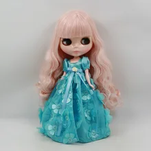 Fi2 телесного цвета Блит куклы, розовые волосы завод кукла подходит для DIY Изменить BJD игрушка для девочек