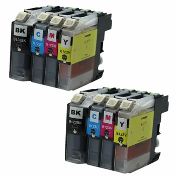 

Replacement LC123 LC-123 LC 123 XL LC123XL Ink Cartridges For DCP-J152W DCP-J552DW DCP-J752DW DCP-J172W