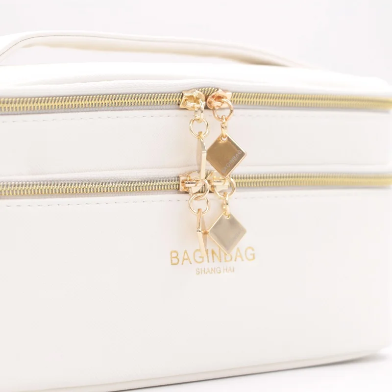 Baginbag двухслойный косметический мешок многофункциональный белый косметический мешок; пояс карман косметичка 20*12*12 см; 5 цветов