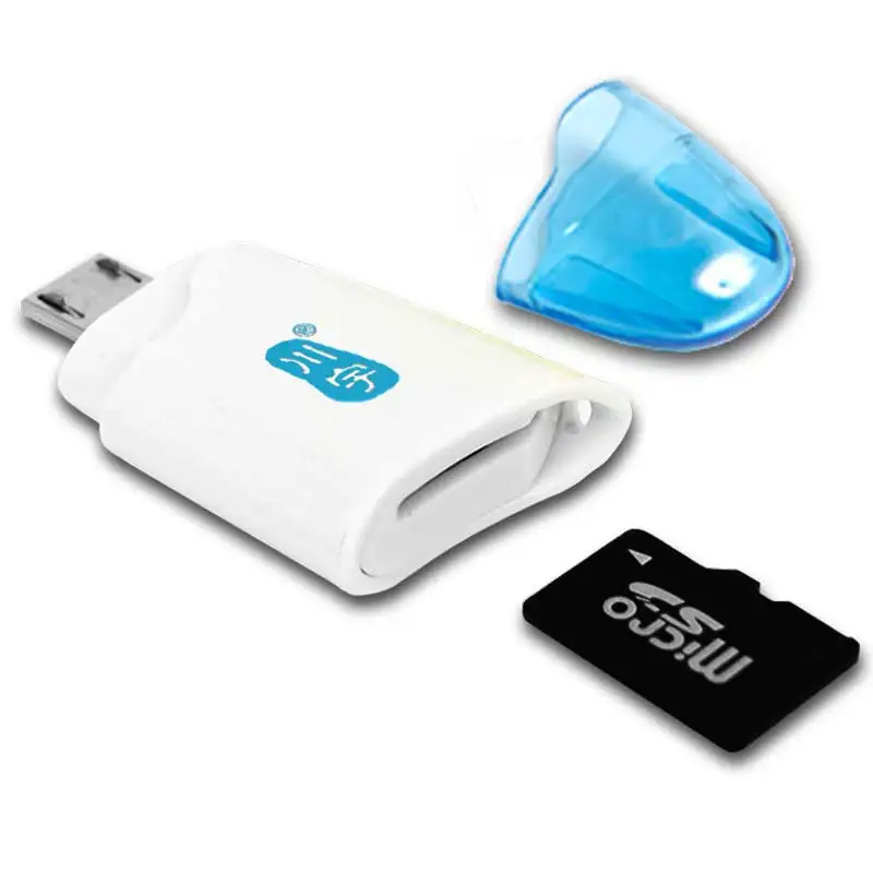 Ingelon MicroSD Card Reader MicroSDHCSDXC Memory Card Reader OTG Reader Flash Card Adapter USB 2.0 for Pad and Cellphone Reader (2)