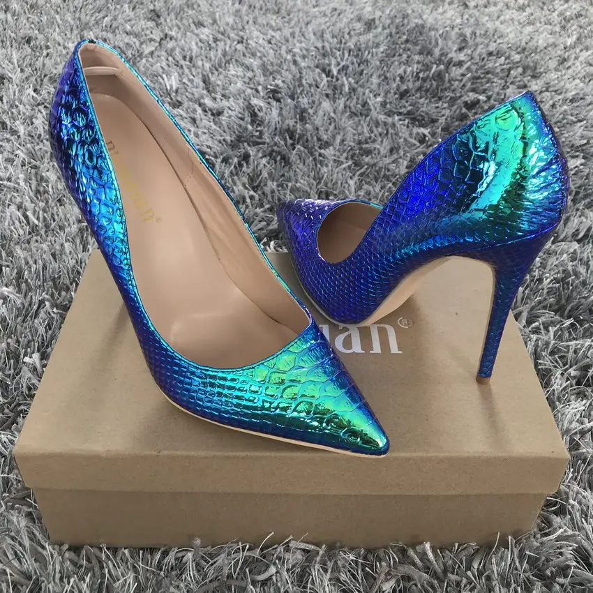 2019 Spring Brand Shoes Woman High Heels Womens Lady Pumps High Heel Shoe Ladies Shoes Snake Printed Women Pumps 8 10 12 cm